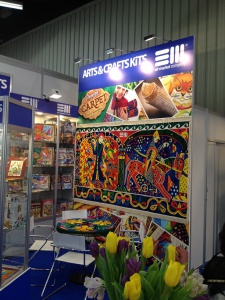 Компания "Эльф Маркет" на выставке Spielwarenmesse 2014 в Нюрнберге, Германия. 